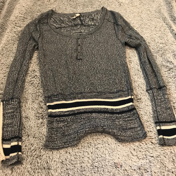 Free People Long-Sleeve Thermal - Picture 1 of 3